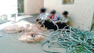 تفاصيل سقوط عصابة مختصة في سرقة أسلاك وبطاريات “الريزو ” بتارودانت