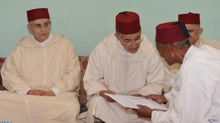 تسليم هبة ملكية لضريح سيدي داود بن امحمد بن عبد الحق بورزازات