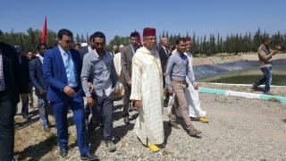 الحسين أمزال عامل إقليم تارودانت يشرف على تدشين مشاريع تنموية بجماعتي ارازان وتوغمرت (صور)