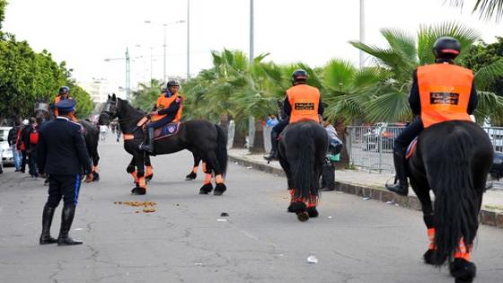 2000 شرطي لتأمين مباراة الحسنية و الرجاء