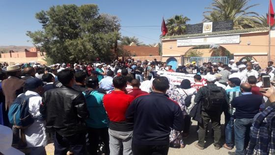 بلاغ …اتحاد التنسيقيات التعليمية الوطنية بجهة سوس ماسة تقرر الإحتجاج أمام مقر الأكاديمية