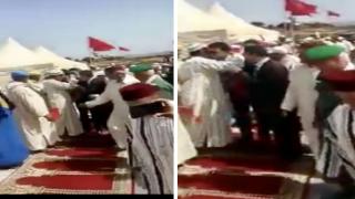 مسؤولون بجماعة ‘آيت إعزا’ يستعينون بزرابي المساجد لإستقبال عامل إقليم سيدي افني