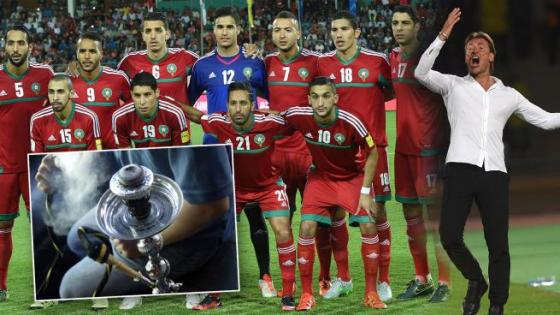 صدمة..لاعبو المنتخب المغربي يثيرون الجدل بـ”تدخين الشيشة” بالمعسكر التدريبي للمونديال