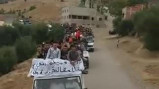 العطش يخرج ساكنة تاونات للإحتجاج امام عمالة الإقليم