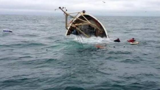 غرف مركب صيد ” مارمارا ” بسواحل أكادير و فقدان 12 بحارا