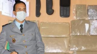 درك القليعة يواصل حملاته ضد مروجي المخدرات و يوقف ثلاث أشخاص و يحجز كميات مهمة من الشيرا