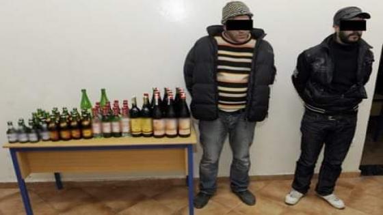 أمن وجدة يعتقل  بائع الخمور الذي تسبب في وفاة مستهلكين بسبب كحول فاسد