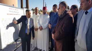 في حفل رسمي..إعطاء الانطلاقة لمشروع بناء مقر مجلس جهة درعة تافيلالت