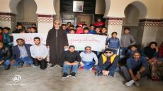 مجمعوعة أكادير بعيون أبناءها تدخل الفرحة لقلوب ثلاميذ بإدواتنان