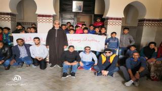 مجمعوعة أكادير بعيون أبناءها تدخل الفرحة لقلوب ثلاميذ بإدواتنان