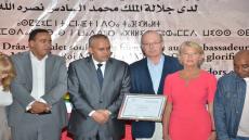 الشوباني و زوجة العثماني يستقبلون وفدا ديبلوماسيا بجهة درعة تافيلالت