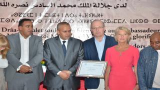 الشوباني و زوجة العثماني يستقبلون وفدا ديبلوماسيا بجهة درعة تافيلالت