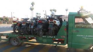 بيوكرى : المصالح الأمنية تشن حملة واسعة ضد أصحاب الدراجات النارية لتأمين الساكنة في ليالي رمضان