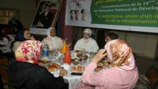 اللجنة الإقليمية للتنمية البشرية بورزازات تحتفل رفقة طالبات دار الطالبة