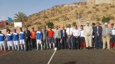 عامل أشتوكة يوزع تجهيزات رياضية لفائدة الجمعيات بجماعة امي مقورن