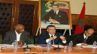 المداني أوملوك و عامل تنغير ينافشون الالتقائية في المشاريع و إرساء قواعد العمل المشترك