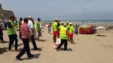 تدخلات مشتركة لتوفير النظافة والسلامة والامن بمختلف شواطى إقليم اشتوكة ايت باها