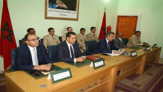 عامل اقليم تنغير يترأس حفل تنصيب رجال السلطة الجدد