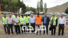 الوزير أعمارة يتفقد سير الأشغال بطريق الوطنية رقم 9 الرابطة بين مراكش و ورزازات