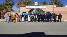 معطلو طاطا يحتجون رفضا للوساطات في توظيفات الأساتذة المتعاقدين