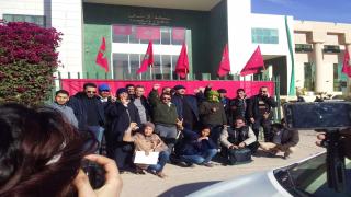 استئنافية أكادير تؤجل محاكمة الناشط سيدي بابا وسط احتجاج حقوقيين