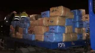 سلطات أشتوكة تحجز ازيد من طن من المخدرات كانت على متن سيارة مقاتلة بجماعة امي مقورن