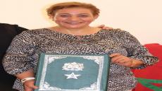 انتخاب سميرة لمطالي رئيسة فرع الودادية الحسنية لمتطوعي مسيرة فتح الخضراء بمراكش