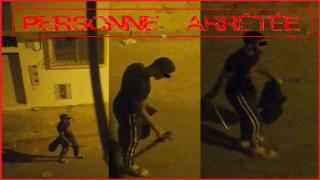 توقيف جانح بالحي المحمدي بأكادير احدت فوضى بالشارع العام و عرض المواطنين للخطر بسلاح أبيض