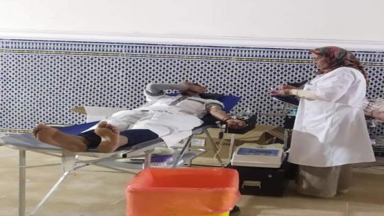 رمضان ورزازات… إقبال كبير على التبرع بالدم بمسجد محمد السادس