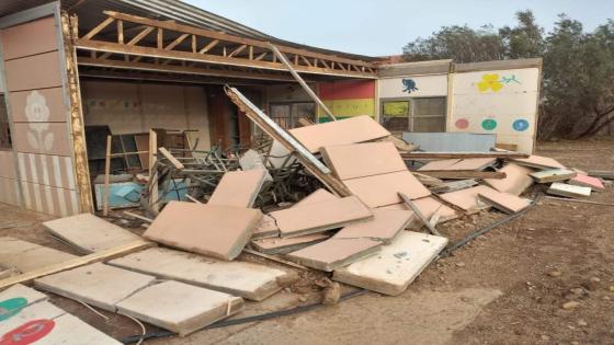 طاطا: نشر صور انهيار حجرات دراسية يخرج إدارة مدرسة للتوضيح -بيان-