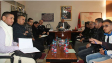 اليازيدي يستقبل بإنزكان فعاليات المجتمع المدني بأزرو