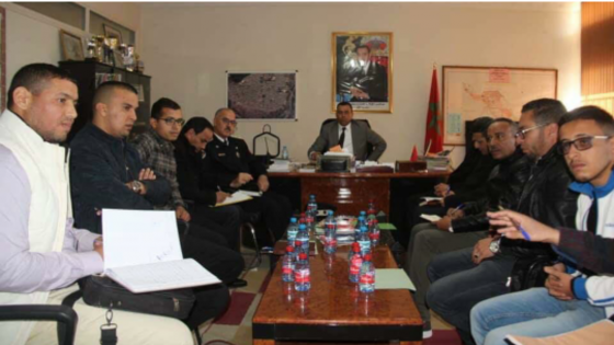 اليازيدي يستقبل بإنزكان فعاليات المجتمع المدني بأزرو