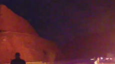 النيران تشب في شاحنة بمنحدر “أركانة” بالطريق السيار أكادير مراكش