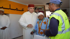 المنصوري يشرف على عملية الدعم الغدائي الرمضاني بورزازات