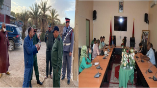 طاطا: فيدراليات وجمعيات بجماعة تيسينت تجمع مبالغ مالية لتدبير جائحة كوفيد 19 محليا