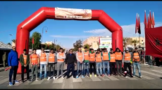 نادي نجوم ورزازات لألعاب القوى يشرك أطفال و براعم جهة درعة تافيلالت في سباق رياضي على الطريق