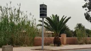 تركيب رادار جديد لمراقبة مخالفات السير بورزازات