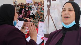 زينب قيوح حاملة مشعل بابا علي و قائدة نساء الاستقلال بالجنوب