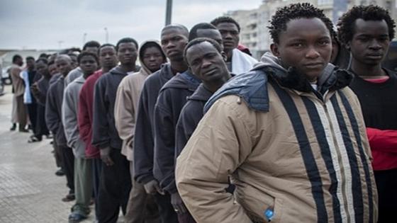 إغراق اكادير باكتر من 1800 مهاجر إفريقيفي في وضعية غير قانونية و منظمة حقوقية تتدخل