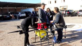 تارودانت: تجريب أول طائرة “درون” من صنع مغربي تستعمل لأغراض فلاحية