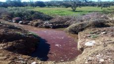 بسبب مياه المجزرة ساكنة حي تدلي بأولوز تنظم وقفة ٱحتجاجية أمام مقر الجماعة