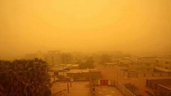 عواصف ورياح قوية تتسبب في حريق و انقطاع للكهرباء و تحدث الرعب في آكادير