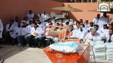 حرفيو الجبص بتارودانت يستفيدون من دورة تكوينية في آلة جبص المرطوب