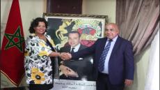 القنصل العام للولايات المتحدة الأمريكية تزور غرفة التجارة والصناعة والخدمات لجهة درعة تافيلالت