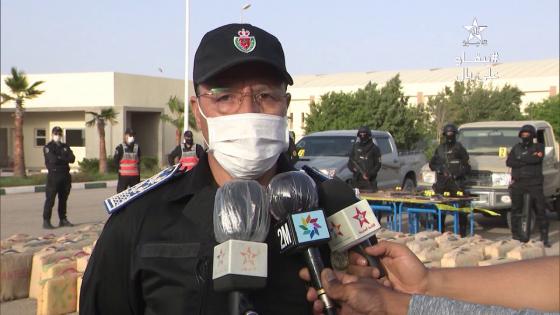 فيديو …. هكذا تم تفكيك شبكة للإتجار الدولي بالمخدرات بالعيون