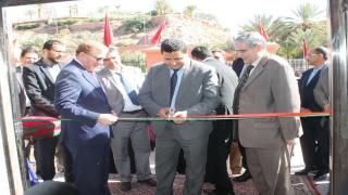 بوليف و المسيكيني يشرفان على تدشين مركز لتسجيل السيارات و حلبة إمتحان بورزازات