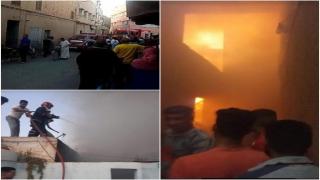 تارودانت… اندلاع حريق مهول بحي أكفاي يسبب خسائر مادية (صور)