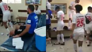 في زمن الاحتراف كلمات ساقطة و أسلوب زنقاوي هكذا احتفل لاعبوا حسنية أكادير بزامبيا