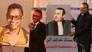 إبتدائية ورزازات تكرم علي ايت كاغو و خالد الركيك