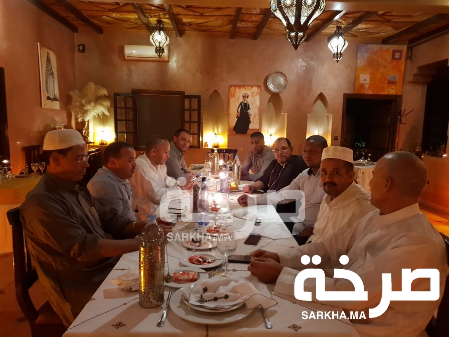 جلسة عشاء تنهي الصراع بين الشوباني و رئيس المجلس الإقليمي لتنغير